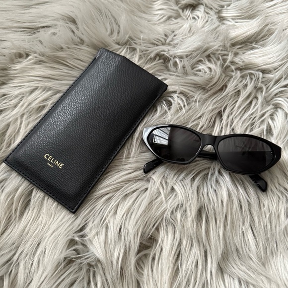 CELINE CL40251U Sunglasses in Black - Picture 4 of 14